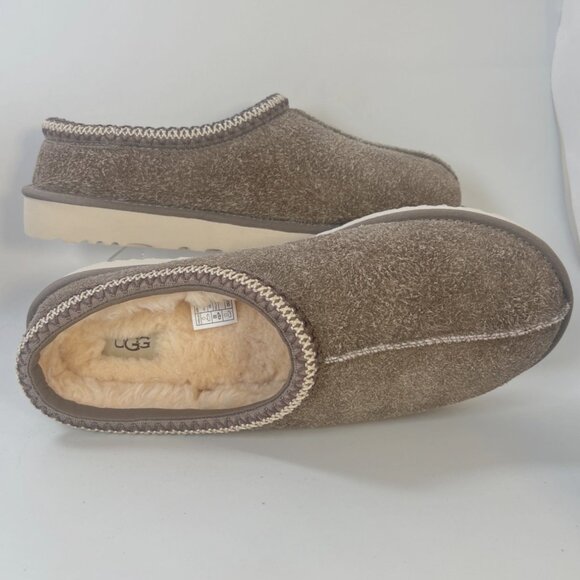 UGG Tasman Shaggy Suede Slippers Men Winter Shoes Size US12 - Picture 5 of 12